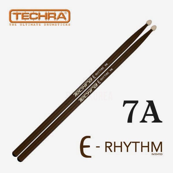 테크라 7A 전자드럼 전용 드럼스틱 Techra E-RHYTHM 7A