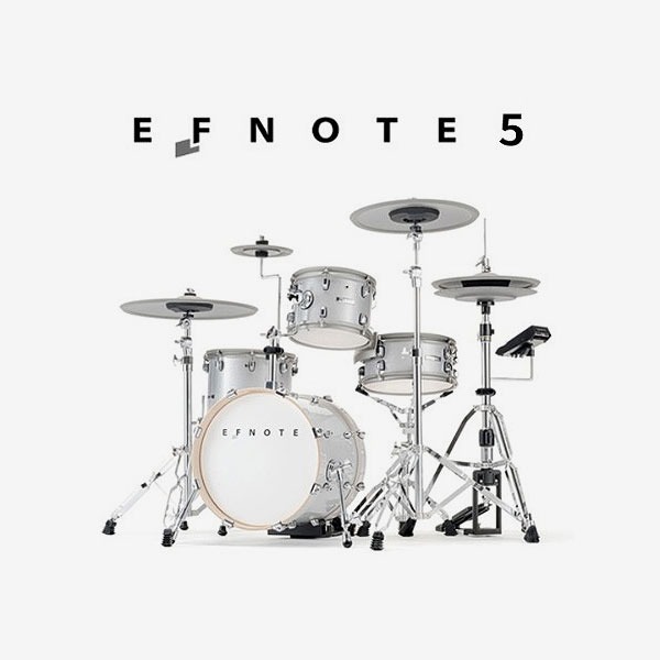 EFNOTE5 엡노트5 올메쉬 심벌추가 리얼하이햇 어쿠스틱형 전자드럼 4기통 세트