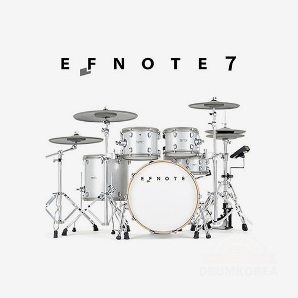 EFNOTE7 엡노트 5기통 이에프노트7 심벌추가 올메쉬 어쿠스틱형 전자드럼 5기통 (페달 매트 미포함)