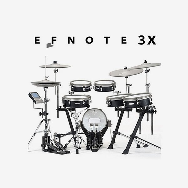 EFNOTE3X 이에프노트3X 올메쉬 심벌추가 드럼추가 리얼하이햇 전자드럼